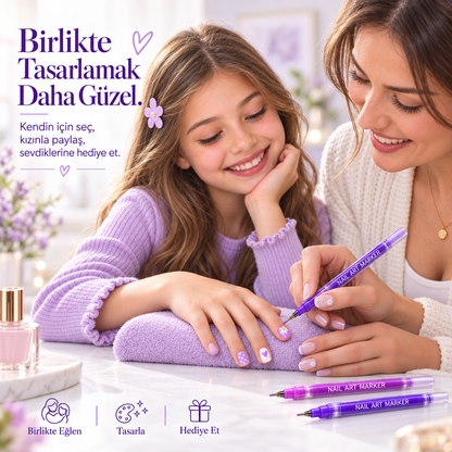 Tırnak Tasarım Kalem Seti